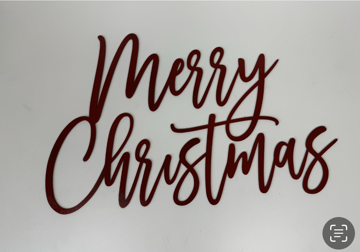 Merry Christmas Sign