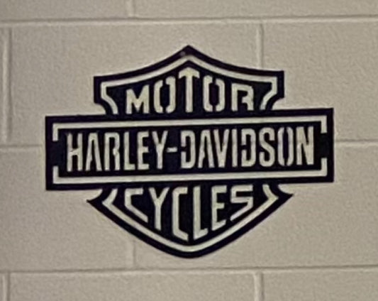 Harley Davidson Logo Wall Art