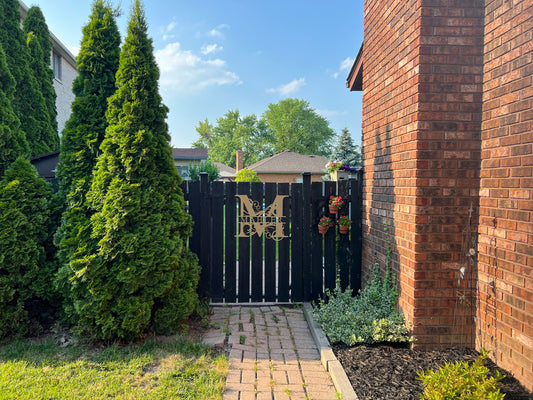 Gate Sign
