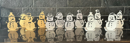 Snowmen Votive Holder