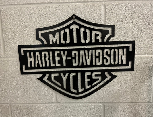 Harley Davidson Logo Wall Art
